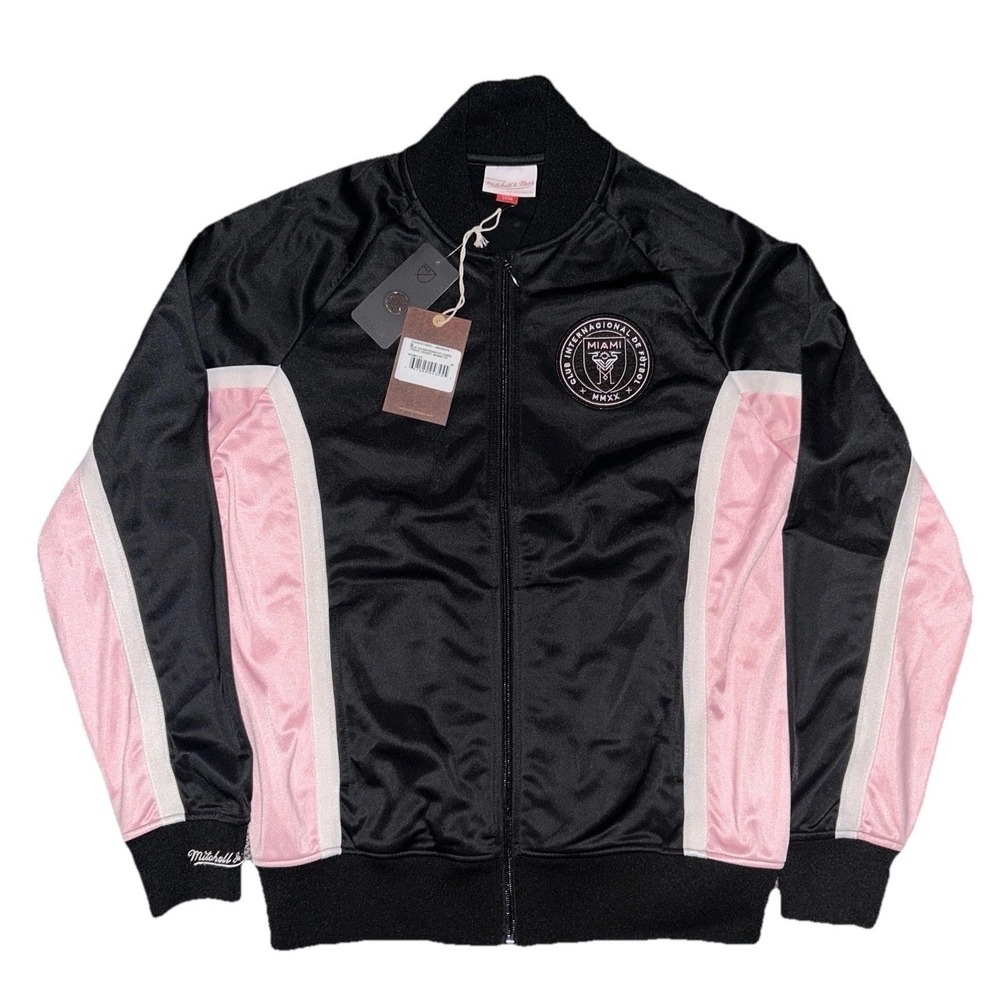 Inter Miami CF Mitchell & Ness Black Championship Game Full-Zip Track Jacket M
